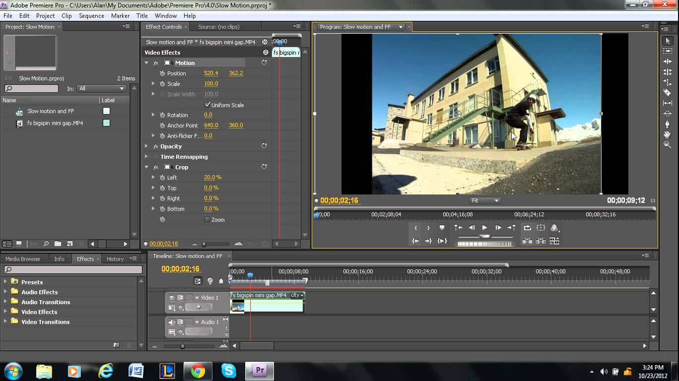 Recadrer et rogner une vidéo sur Adobe Première Digitisation of VHS in Brussels